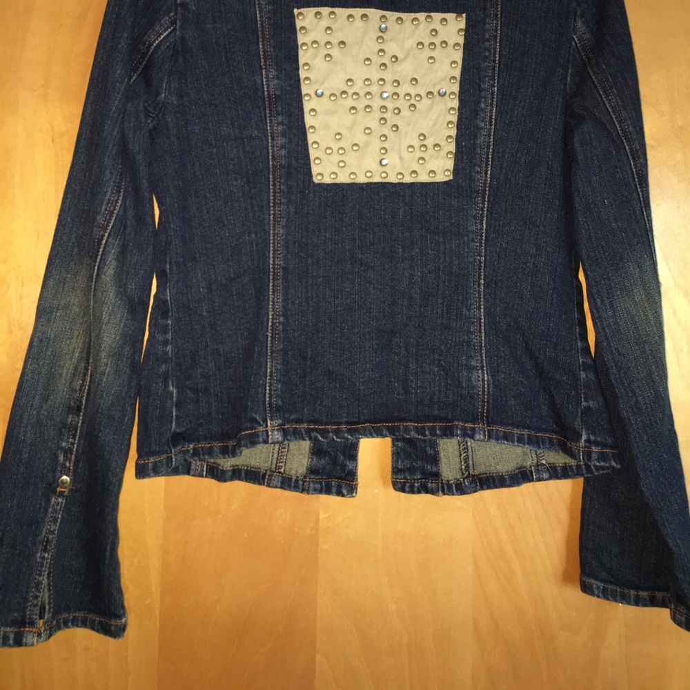 Denim embellished jacket - Picture 12 of 12